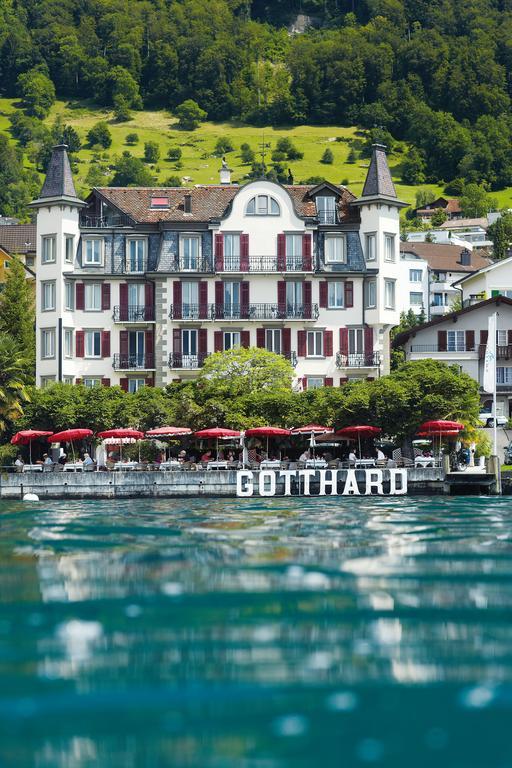 Seehotel Gotthard Веггис Экстерьер фото