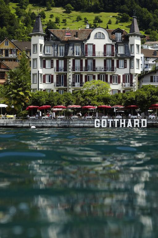 Seehotel Gotthard Веггис Экстерьер фото