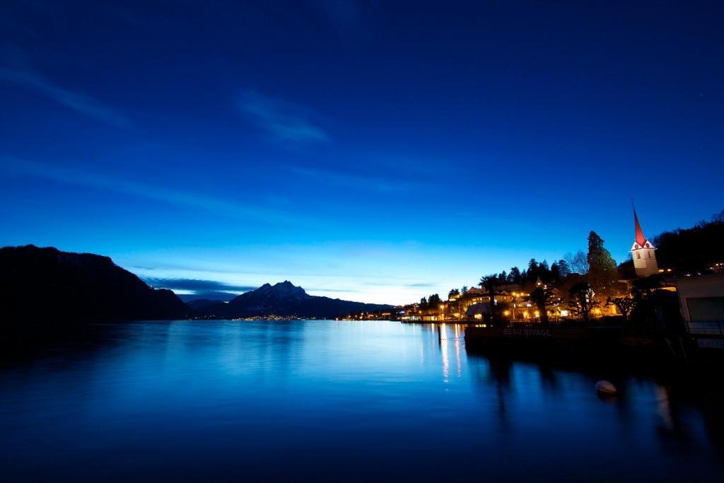 Seehotel Gotthard Веггис Экстерьер фото